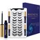 Magnetic Eyelashes with Eyeliner Kit - Magnetic Lashes Natural Looking,Upgraded Long Lasting,10 Pairs 3D Reusable 5 Magnet False Eyelashes with Applicator, Easy to Apply.