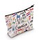 MEIKIUP Croatia Gift Croatia Travel Makeup Bag Croatia Souvenir Croatia Travel Gift for Tourist I'd Rather Be In Croatia (Croatia bag)