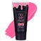 BOBISUKA Pink Face Body Paint, Water Based Face Painting for Art Theater Halloween Party Cosplay Clown SFX Makeup for Women Adults, Non-Toxic Washable