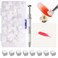 150Pcs Soft Nail Sponges for Ombre Mini Nail Art Sponges With Grabbing Pen Aura Nail Gradient Brush for Gel Nail Polish Sponge With 50pcs Disposable Gel Polish Palette Paper