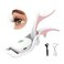 Heated Eyelash Curler, Rechargeable Handheld Eyelash Curler with 3 Heating Modes &amp; 15s Fast Preheat 5 Mins Power 0ff and Large Wide Opening for Quick Natural Eyelashes, Heated-Eyelash-Curler-Electric