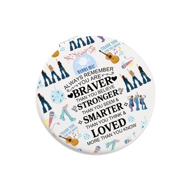 WSNANG Mamma Musical Inspired Gift Mamma Broadway Musical Pocket Mirror The Dancing Queen Gift Donna &amp; The Dynamos Fans Gift (Mamma Mirror-T)