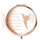 LQRI Fairy Tale Compact Mirror Fairy Bell Gift Laughter is Timeless Imagination Has No Age Makeup Mirror Fairy Inspired Gift for Fans (Laughter)