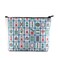 PXTIDY Lucky Mahjong Tiles Makeup Bag Mahjong Board Game Storage Bag for Mahjong Lover Mahjong Player Survival Kit Zipper Pouch