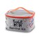 PXTIDY Baseball Mom Zipper Cosmetic Case Baseball Sport Mom Survival Kit Makeup Case Organizer Cosmetic Bag