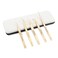 NAGARAKU 5 PCS Tweezers for Eyelash Extensions Straight and Curved Precision Professional Volume Easy Fanning lash Precise Point with Storage Case Bag