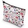 G2TUP Ice Hockey Cosmetic Bag Hockey Player Makeup Case Gift For Girls When Your Legs Get Tired Skate With Your Heart