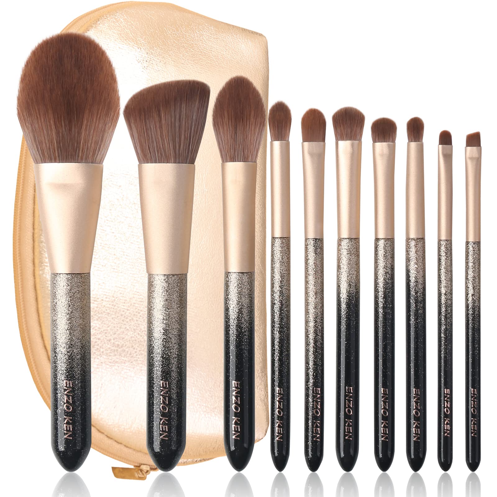 Amazon Anjou Brochas Maquillaje Makeup Brush Set Anjou 8pcs Beauty