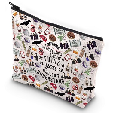 G2TUP The Vampire Merch Makeup Pouch The Diaries Fans Gift It's A Vampire Thing (Vampire New M)