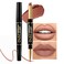 2-in-1 Nude Brown Lip Liner &amp; Lipstick Set Kit for Women, DNM Matte Lips Kit with Lip Liner Lip Stains Long Lasting Waterproof 24 Hour Lipstick and Lip Liners Combo Lipliners Pencil Set 12