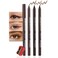 evpct 3Pcs Dark Brown &amp; Brown &amp; Dark Coffee Gel Glitter Matte Metallic Eyeliner Pencils Set for Women Waterproof Smudge Proof lapiz de ojos delineador de ojos contra el agua Eye Liner Makeup 02 16 23