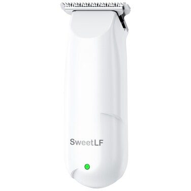 SweetLF Electric Shaver for Women:Small Size/Close Shave/Charging USB Cable/Small Cleaning Brush/Cord Free and Rechargeable,Hair Cutting Kit for Legs Arm Hairs, USB Hair Clippers Trimmer (White)
