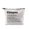 JXGZSO Mexican Women Cosmetic Bag Mexican Culture Gifts Chingona Makeup Zipper Bag Latina Quote Pouch Bag Spanish Gifts For Her (Chingona Makeup Bag)