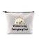 JXGZSO Anime Inspired Novelty Cosmetic Bag Paimon is my Emergency Food Traveller Gift Anime Lover Gift