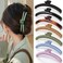 Hold Everything Hair Claw Clips Perfect for Thick and Thin Hair Straight, Wavy and Curly Strong Clip,Non-Slip 7 Colors Double Row Teeth Hair Claw Clips With 52 teeth.