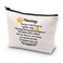 JYTAPP Princess Movie Bride 1987 Gifts Mawwiage Makeup Bag Movie Fans Gifts Bride Movies Themed Zipper Pouch Bag For Women