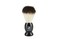 Skull Shaver Black Handle Shaving Brush Men's Luxury Professional Hair Salon Tool, Best for Gifting