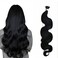 Wavy Itip Human Hair Extensions 16 Inch Keratin Fusion Wavy Hair Extensions Human Hair Color #1 Jet Black 40g/50s Per Pack Black I Tips Remy Fusion Hair Extensions