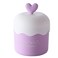 Facial Cleansing Foam Maker - Deep Cleansing, Gentle Exfoliation, Suitable for All Skin Types, Portable DesignBubble Foamer Facial Cleanser Maker Cup (LOVE Purple White)