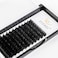 Eyelash Extensions 0.10mm C Curl 11mm Lash Extension Individual Lashes Natural Faux Mink Single Length Professional Supplies Salon Perfect by EYEMEI (0.10-C-11mm)
