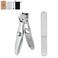 German Nail Clippers for Men Thick Nails, Heavy Duty Toe Nail Clippers for Seniors, Large Wide Jaw Opening Fingernail Clipper Cutters with Catcher for Women