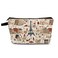 Eiffel Tower Presents Paris Eiffel Tower Makeup Bag Cute Small Vintage Organizer Bag with Zipper Eiffel Tower Print Cosmetic Bag Birthday Presents for Women Friends