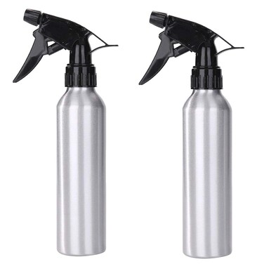 250ml Empty Aluminum Spray Bottle,2pcs Reliable Sprayer Empty Spray Bottles Atomizer Mist Perfume for Hairdressing Tattooing Green Soap Flowers Water Sprayer Tool
