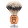 Parker - 100% Silvertip Badger Men's Shaving Brush &amp; Stand - Olivewood