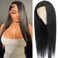 13x6 Lace Front Wigs Human Hair 250% Density Straight HD Transparent Lace Front Human Hair Wigs for Women 13x6 Straight Wigs Brazilian Wigs Human Hair Natural Color(straight wigs, 24 Inch)