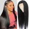 13x6 Lace Front Wigs Human Hair 250% Density Straight HD Transparent Lace Front Human Hair Wigs for Women 13x6 Straight Wigs Brazilian Wigs Human Hair Natural Color(straight wigs, 28 Inch)