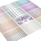 Creatrill Face Jewels Stick On Assorted 12 Sheets Gems, Rhinestones for Makeup Stickers, Flatback Pearls and Rhinestones for Crafts
