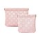 2 PCS Small Makeup Bag for Purse Waterproof Mini Cosmetic Bag for Coin Lipstick Jewelry Portable Mini Makeup Bag Set for Women Small Cosmetic Pouch Makeup Organizer Pink