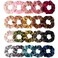 Whaline Hair Scrunchies Velvet Hair Bobble Elastics Hair Bands Soft Hair Ties for Girls, Women (20 Colors)