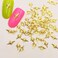 200Pcs Gold Star Nail Charms 3D Alloy Nail Art Supplies for Acrylic Nails Retro Gold Cross Star Nail Gems and Charms Kawaii Nail Charms Cute Nail Jewelry for Women DIY Nail Art Decoration Accessories
