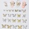 22 Pcs 3D Butterfly Nail Charms Crystals Diamonds Rhinestones, Crystals Diamonds Large Rhinestones Bow for Nail Art Beauty Design Decoration Craft Jewelry DIY