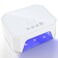 Lavinda 54W UV LED Nail Lamp for Gel Nails, Large Touch Display &amp; Fast Curing, 4 Timer Settings Professional Nail Dryer Light, Compatible All Gel Types Home Salon White