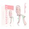 Electric Heated Eyelash Curler Kit Hot Lash Therapy Professional Eyelash Tools Battery Powered Lash Lifter Rechargeable Clamp for Various Eye Types Plastic Material (Colour Pink)