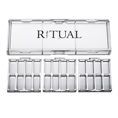 Empty Makeup Palette   24 Wells   Modular Interchangeable Depotting System   Ritual Pro Palette 3   8 Well Bundle