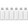 3.4 oz Travel Bottles TSA Approved, 6 pcs Refillable Travel Bottles Leak Proof with Silvery Screw Cap, Essential Oil Bottles Empty