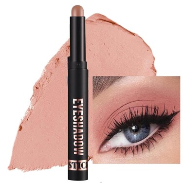 Eyeshadow Stick Cream Shimmer Smooth Eye Shadow Pencil Nude Matte Korea Nude Palette Primer Glitter Crayon Liquid Eye Shadow Sticks Eye Shadow Pencils Eyeshadow Brush Eyeliner Eye Makeup (12)