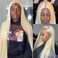 613 Blonde Lace Front Wig Human Hair 13x4 613 Frontal Wig 150% Density 10 Inch Free Part Pre Plucked 9A Straight Blonde Human Hair Wigs for Black Women Short