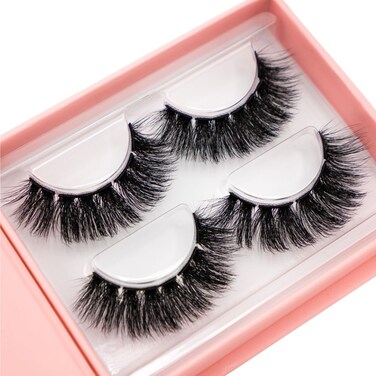 DOLLY P. Duo Book - DIY Eyelash Extensions 7-10 Day Wear Cluster Lashes (Set of 2 Pairs)