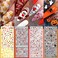 TailaiMei 24 Sheet All Holidays Nail Art Stickers, Mixed Seasons Variety Pack for Halloween Fall Christmas Valentine's Day, Self-Adhesive Design Year-Round Thanksgiving Nail Decals(Fashion)