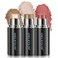 3PC Anglicolor Highlighter Long Lasting,Contour Stick Makeup Naturally,Blush Makeup Smoothing,High Color Rendering,Easy To Mix,Vegan &amp; Cruelty-Fre
