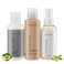 MOEHAIR Travel Hair Care Set: Shampoo, Color Conditioner, and Thermal Shield Spray (3 x 3.4 fl oz) - Heat Protectant Set
