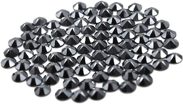 Preciosa Viva Rhinestones - No Hotfix Flatback - Jet Hemitate - SS20 (5mm) - Choose Your Quantity (144)