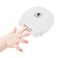 Electric Automatic Nail Clipper with Light and 2 Speeds, Fingernail Cutter, USB Rechargeable Fingernail Trimmer for Kids, Seniors and Adult (White)