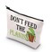 BDPWSS Don't Feed the Plants Makeup Bag For Little Shop Horror Broadway Musical Inspired Gift Spooky Horror Musical Fan Gift (Feed Plants)