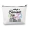 BDPWSS Clarinet Gift Clarinet Player Gift Clarinet Lover Gift Without A Clarinet Life Would Bb Makeup Bag Clarinet Teacher Gift (My Clarinet Life)