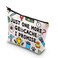 BDPWSS Funny Geocaching Gift For Geocacher Gift Just one more geocache I promise Makeup Bag Outdoor Lover Travel Pouch (more geocache)